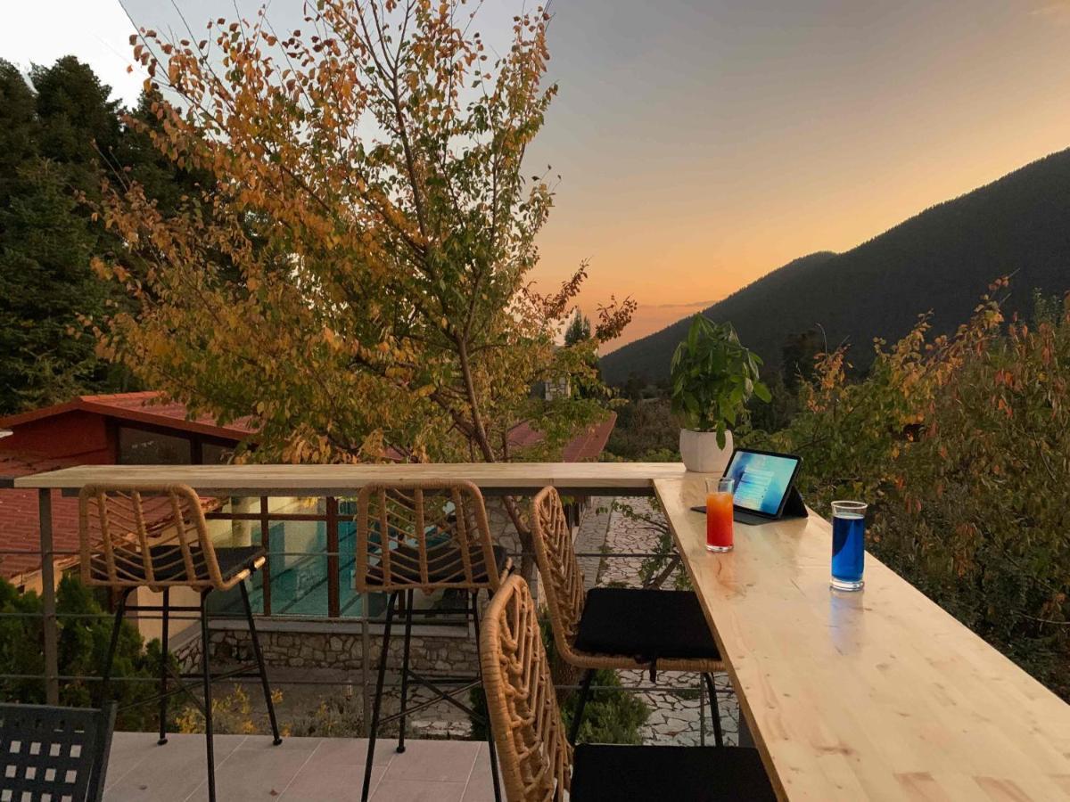 Boutique Hotel Skamnos Arachova Esterno foto
